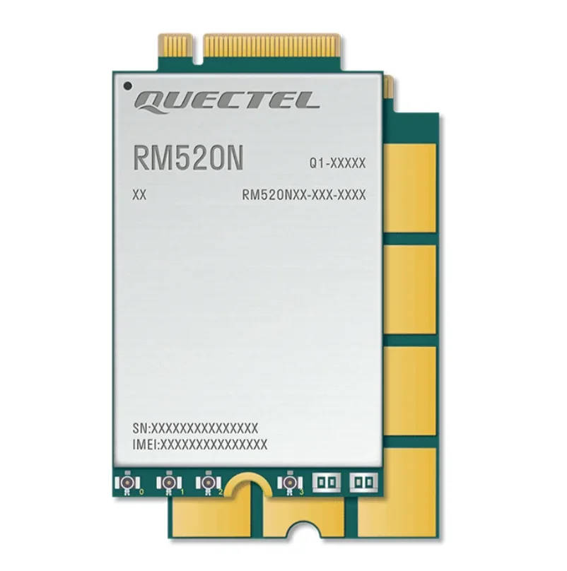 Quectel-ワイヤレスiotモジュール、5gモジュール、RM520N-EU m.2、RM520NEUDA-M20-SGASA、5g nr Sub-6GHz