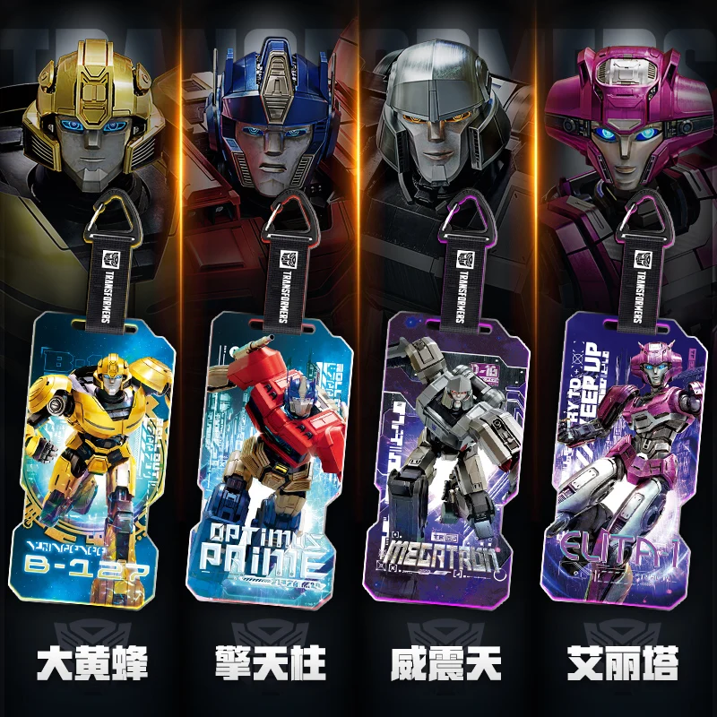 

Transformers Blind Box Toy Origin Movie Acrylic Stand Figure Optmus Prime Desk Decor Bag Pendant Keychain Collection Kids Gifts