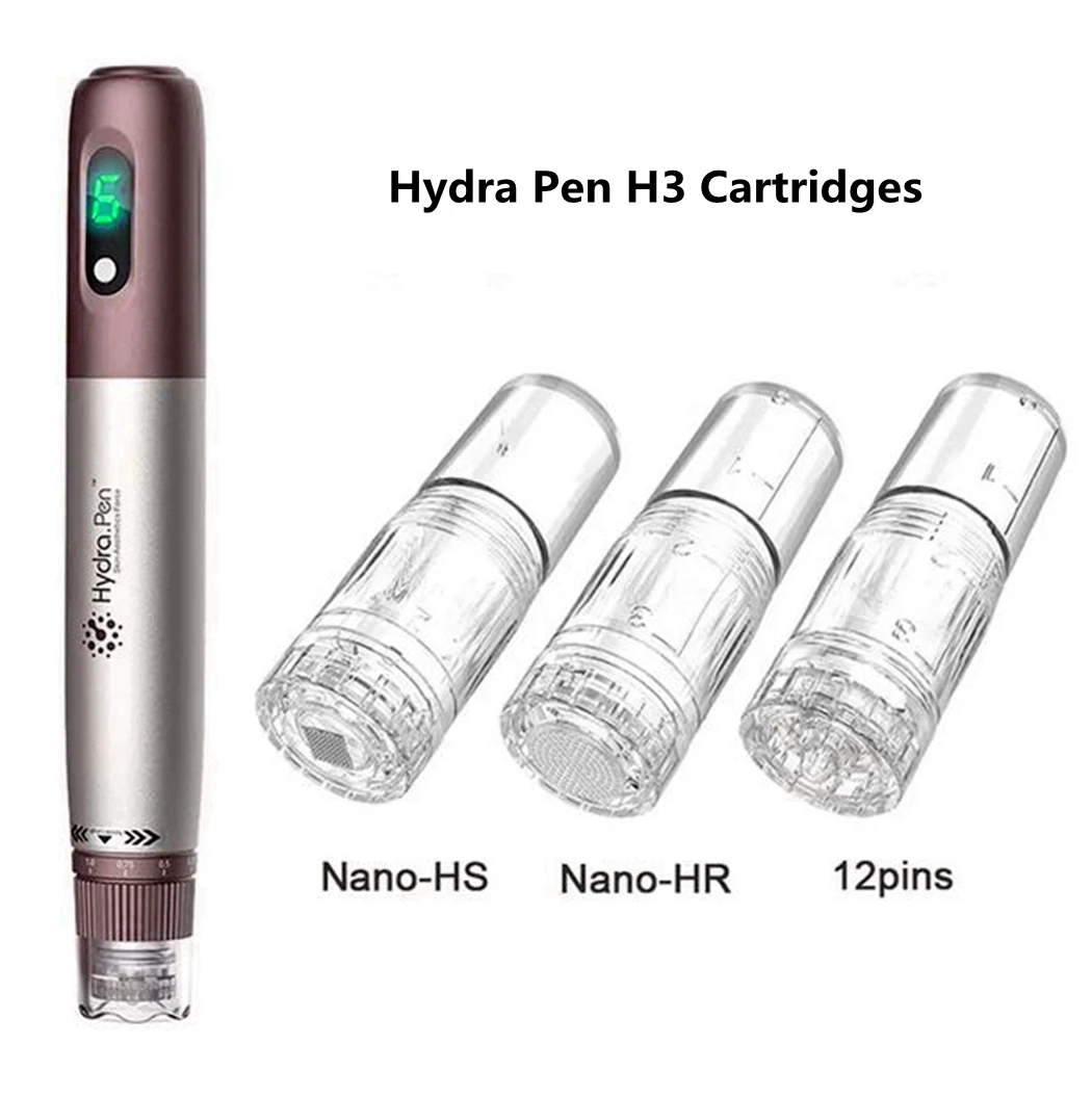 Hydra.Pen H3 inalámbrico, microbolígrafo profesional para mesoterapia, cuidado de la piel facial con cartucho