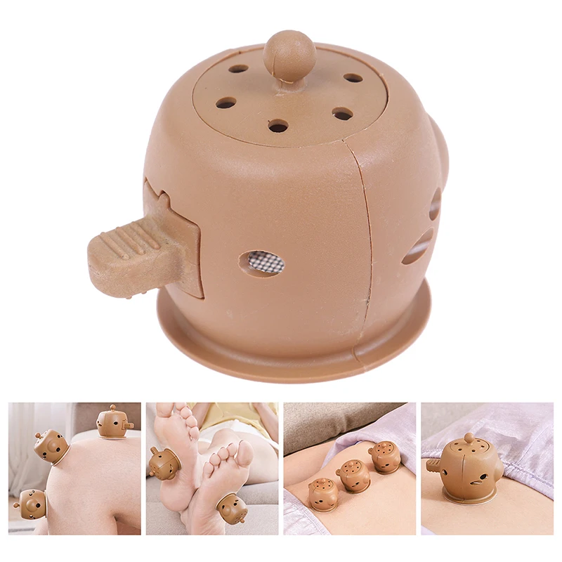 Moxibustion Box Chinese Moxa Sticks Burner Heating Massage Acupuncture Moxa Tube