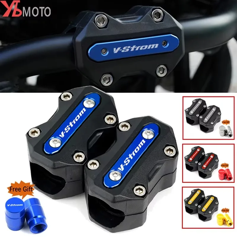 v-strom Crash Bars Engine Bumper Protective Block For Suzuki Vstrom 650 dl 1000 v-strom 1050 xt DL650 DL1000 dl250 vstrom650