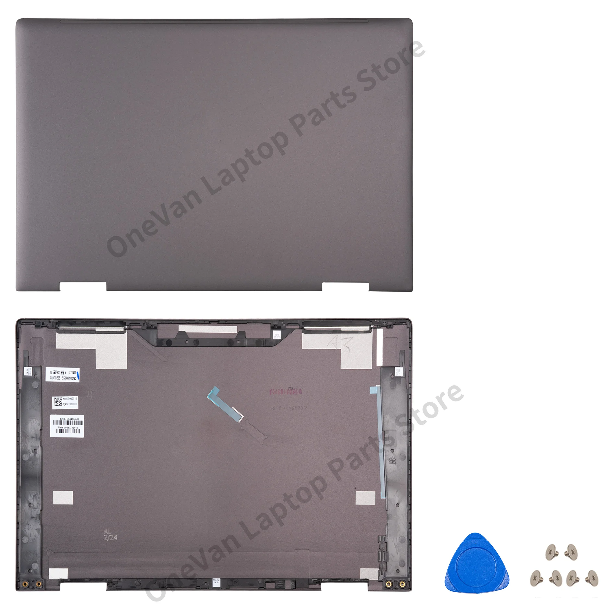 New Origin Covers For HP ENVY X360 13-AY TPN-C147 LCD Back Cover L94498-001 Top LCD Back Palmrest Bottom Cover L94514 Brown