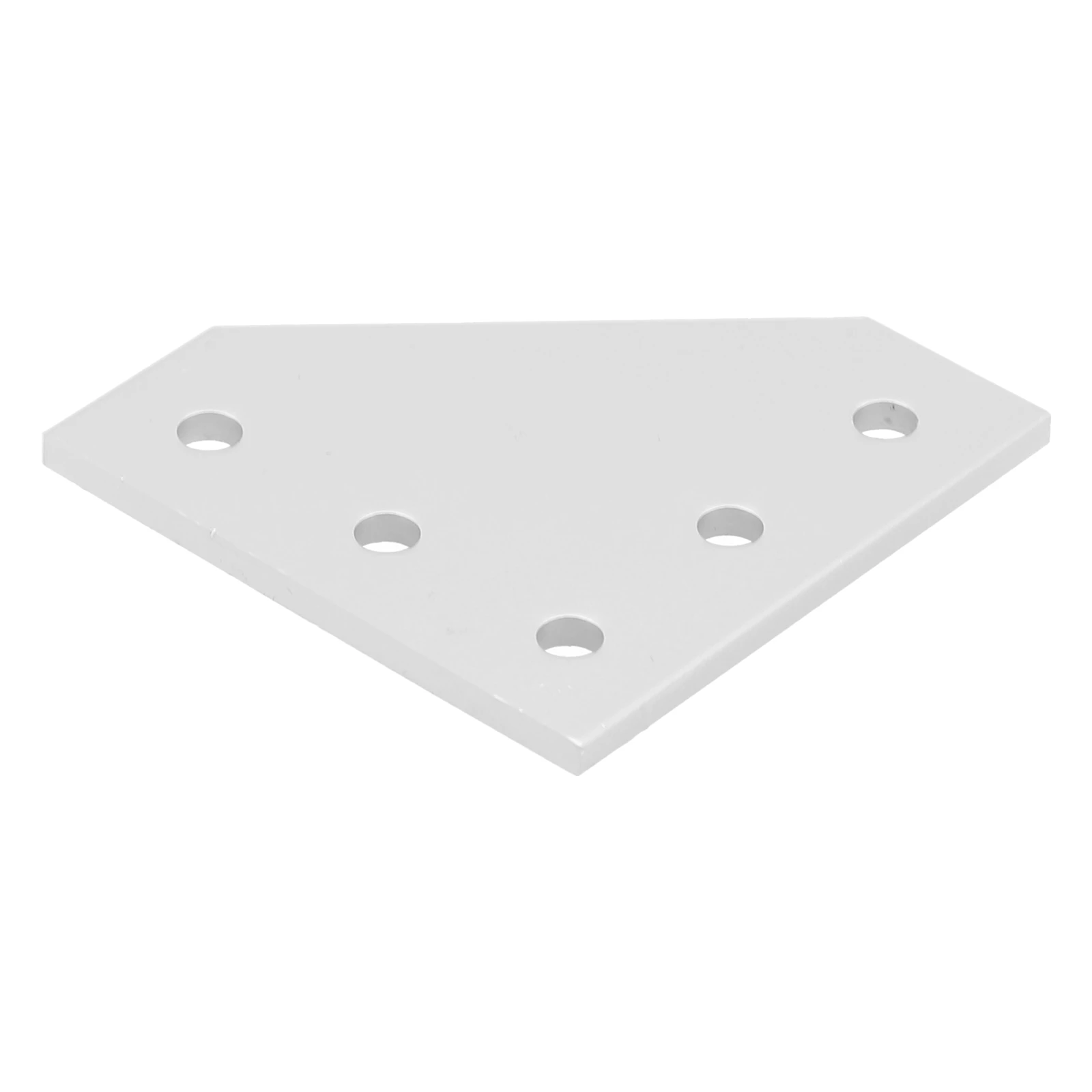 Joining Plate Angle Bracket Black Without Screws 1pc 5 Hole 90 Degree Plate Corner 2020 Series Aluminum Alloy Nails