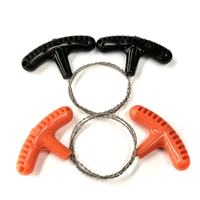 Manual Hand Steel Travel Tools Outdoor Camping Hiking Rope Chain Saw Practical Portable Emergency Survival Gear Steel Wire Kits