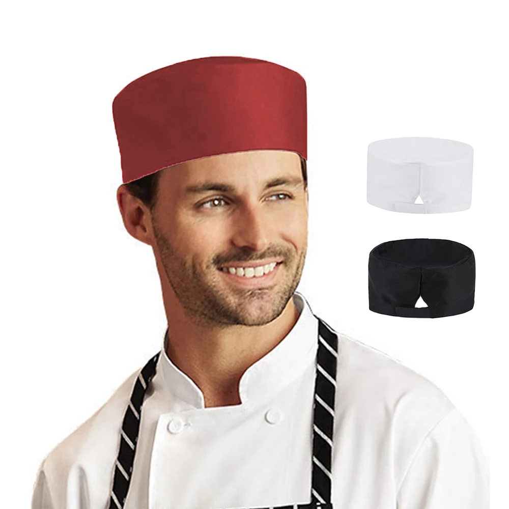 Mesh Top Thick Thin Net Cap Sushi Restaurant Waiter Chef Hat Catering Cafe Bakery Cook Cap Japanese Korean Style Cuisine Hats