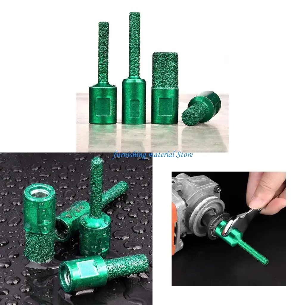 

Y5GD Vaccum Brazed Diamond Drill Bits Diamond Milling Cutter Bit for Angle Grinder