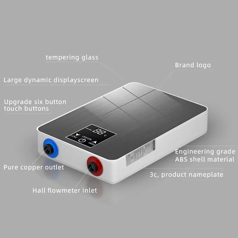 電気インスタント給湯器 インスタントシャワー給湯器 インスタント電気給湯器 3.5~6kW Wifi