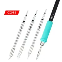 Universal C210 C245 C115 T12  Soldering Iron Tips Compatible  soldering station T210 T245 T115 Handle Lead Free Heating Core