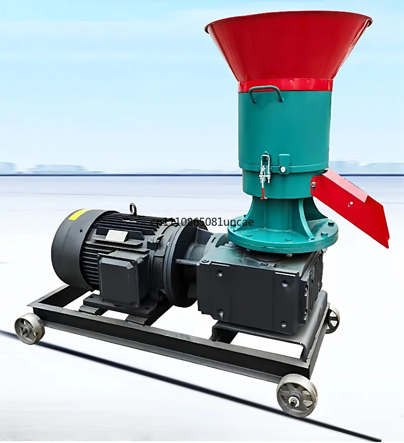 Multifunctional Gear Reducer Rotary Pellet Mill for Chicken Duck Fish Pig Cattle Sheep Livestock Feed Corn Processing Equipment