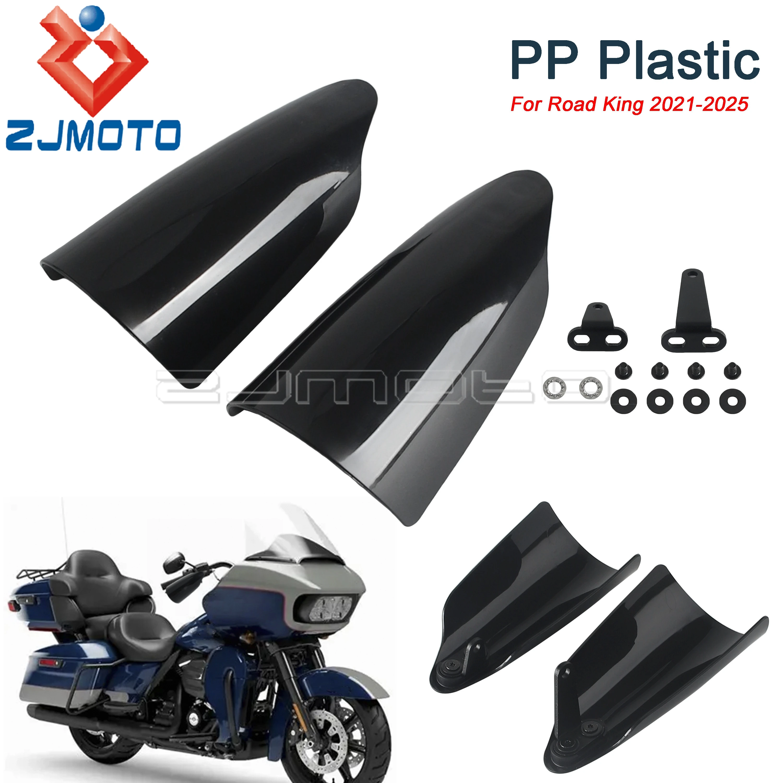 For Harley Road King Special FLHRXS 2021-2025 Road King ST FLTRXST FLTRKSE 2022-2023 Hand Cold Winds Guards Motorcycle Handguard