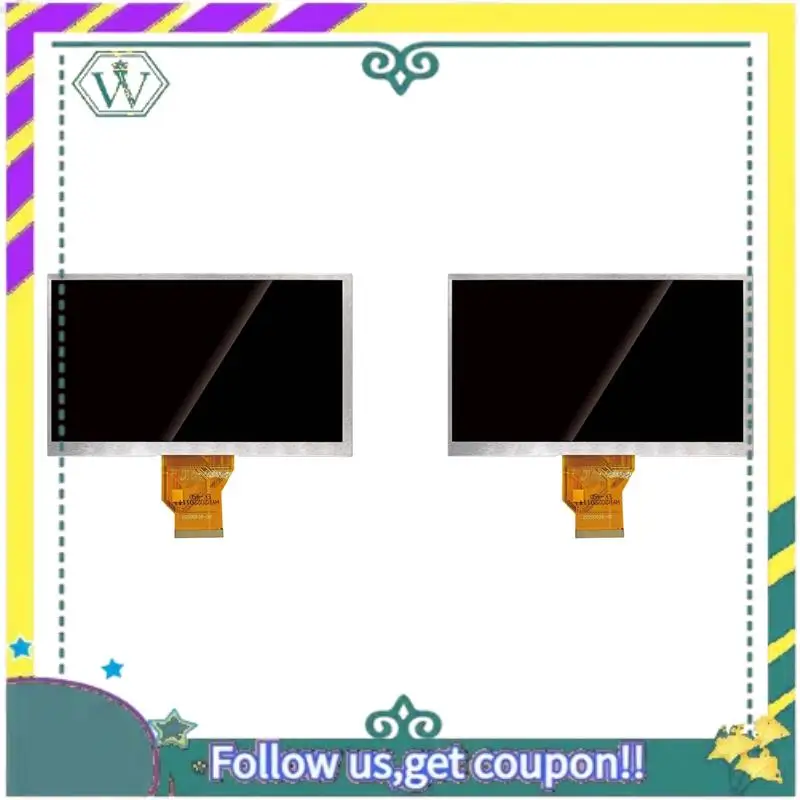 

A28Q-2 шт. 7-дюймовый TTL 50Pin 7DD1 + 1 20000938-30 для AT070TN90 AT070TN92 V.X ЖК-экран (толщина 5,5 мм ЖК-экран)