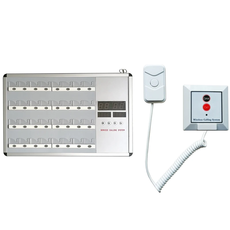 Ycall Nurse Call System Wireless Emergency Calling System with Alarm Bell for Hospital Nursing Home Toilet Factory Call System