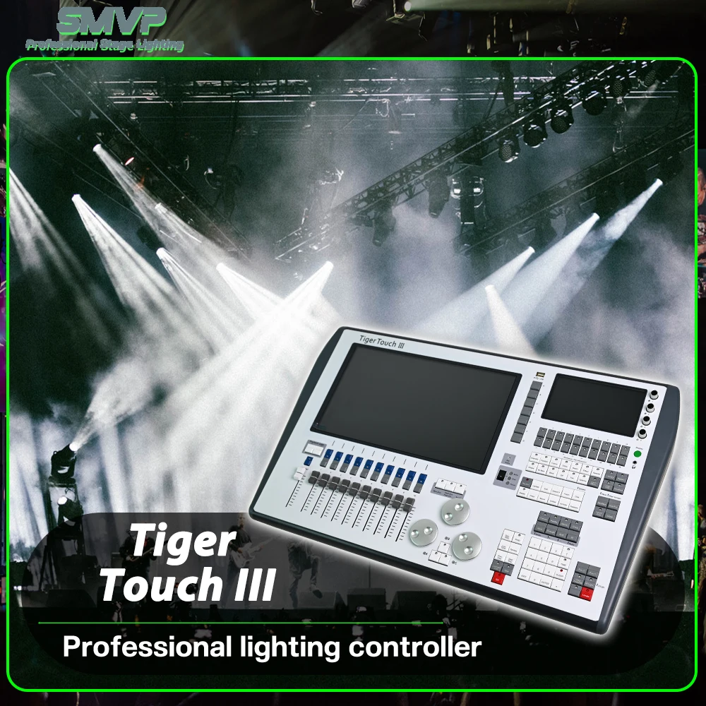 

NEW Professional With Flight Case Tiger Touch II I Console Stage Light Tiger Touch Titan System DJ Disco Lighting Controller