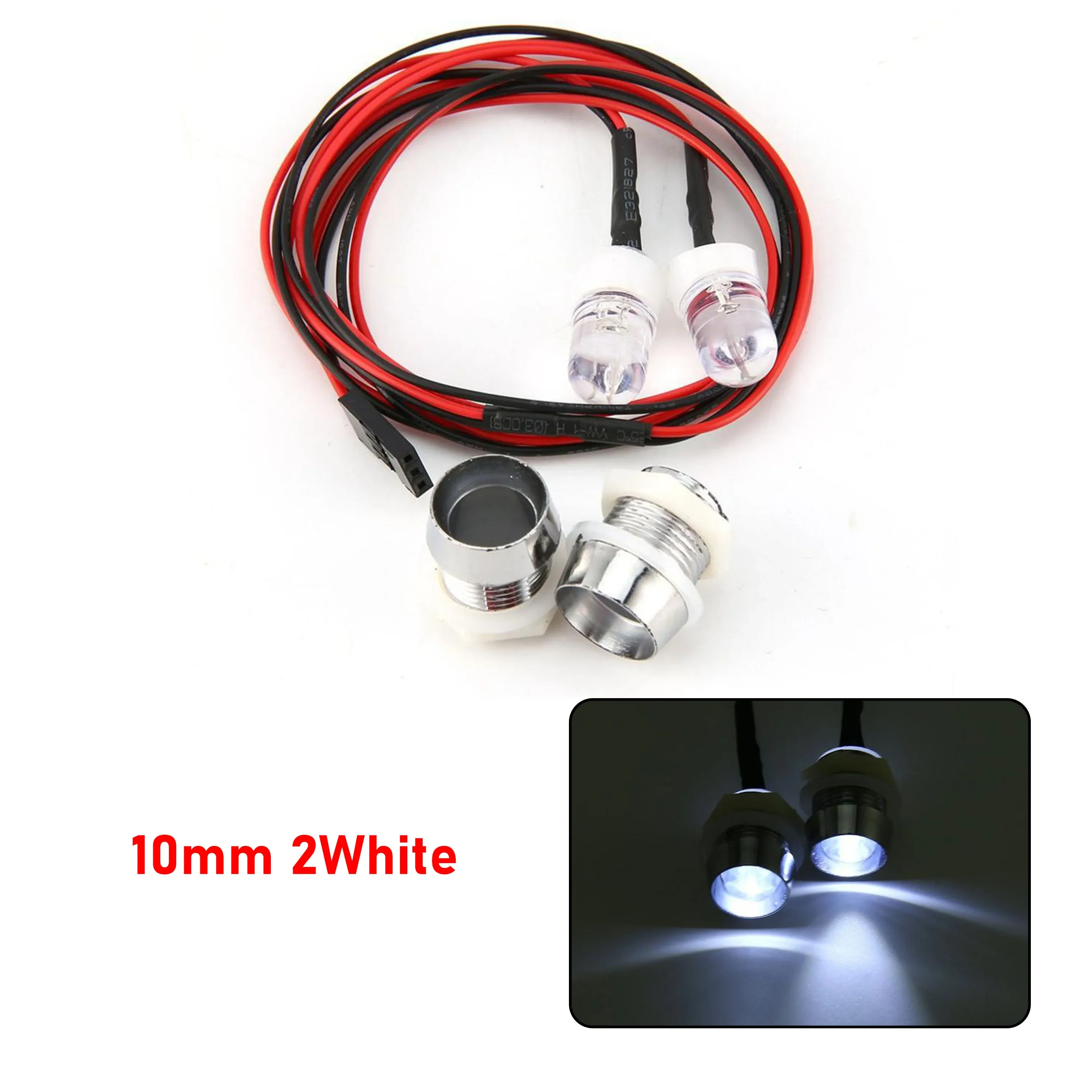 RC LED Licht Kit Scheinwerfer für 1/10 1/8 1/12 RC Auto Lkw Crawler Drift Auto Scheinwerfer Rücklicht TRAXXAS HSP HPI MN99 MN90 Wltoys