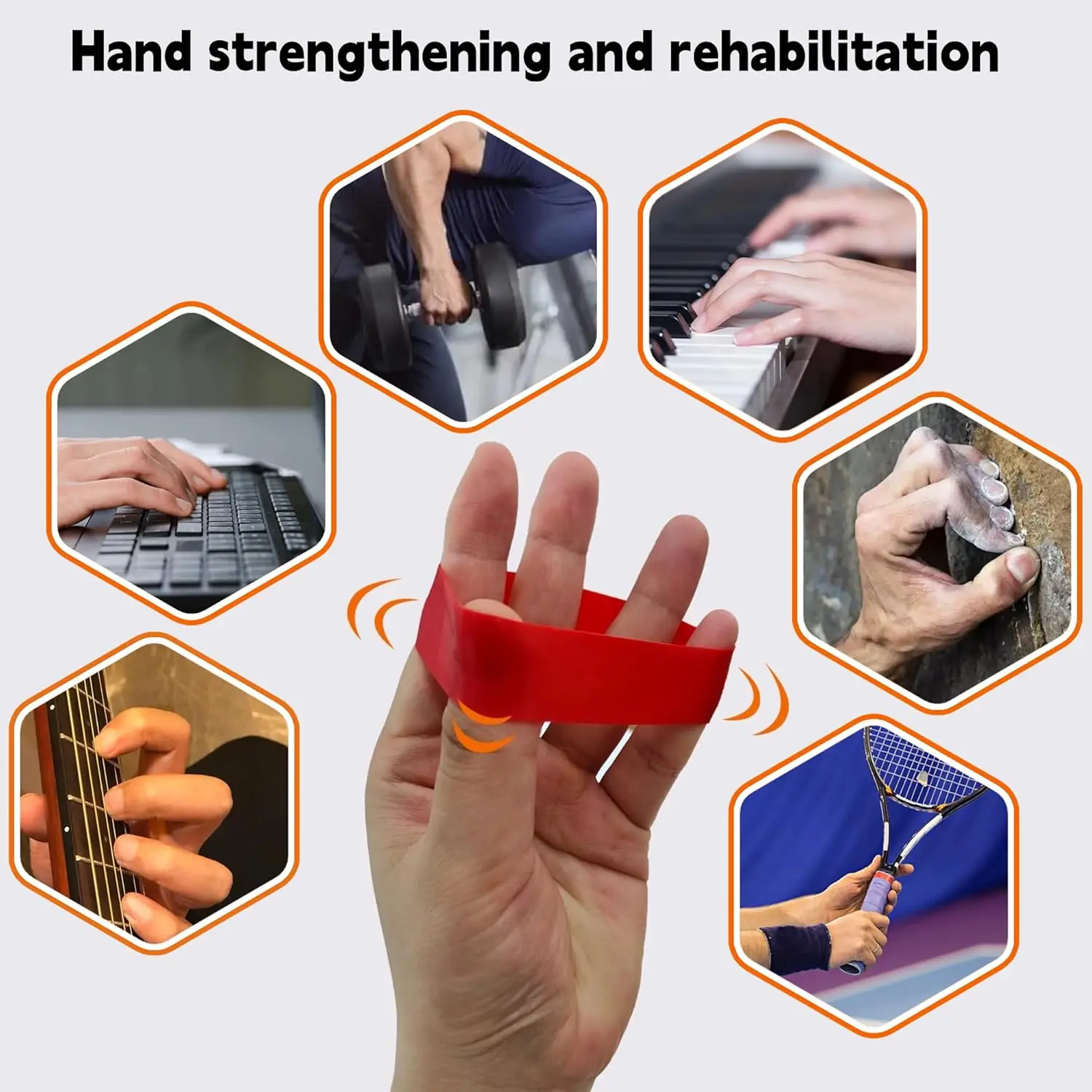 Rip Sticks Replacement Resistance Bands, Rip Stick Workout Equipment Replacement Bands[Only Bands]
