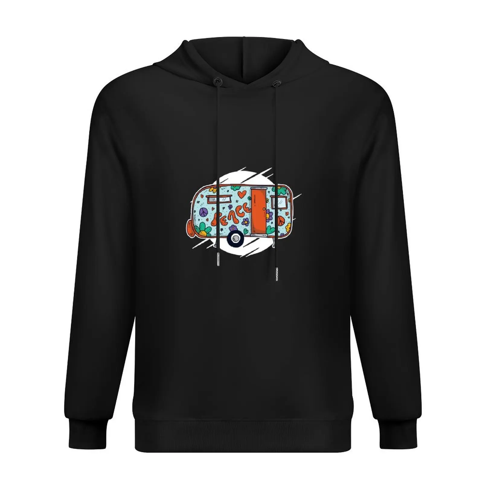 Hippie caravana camper Sudadera con capucha ropa de hombre otoño nuevos productos otoño ropa de otoño Sudadera con capucha para hombres