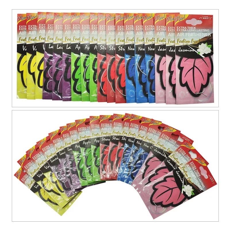 50/100/150/200pcs  Car air freshener smell car perfume for car interior accessories air freshener customization