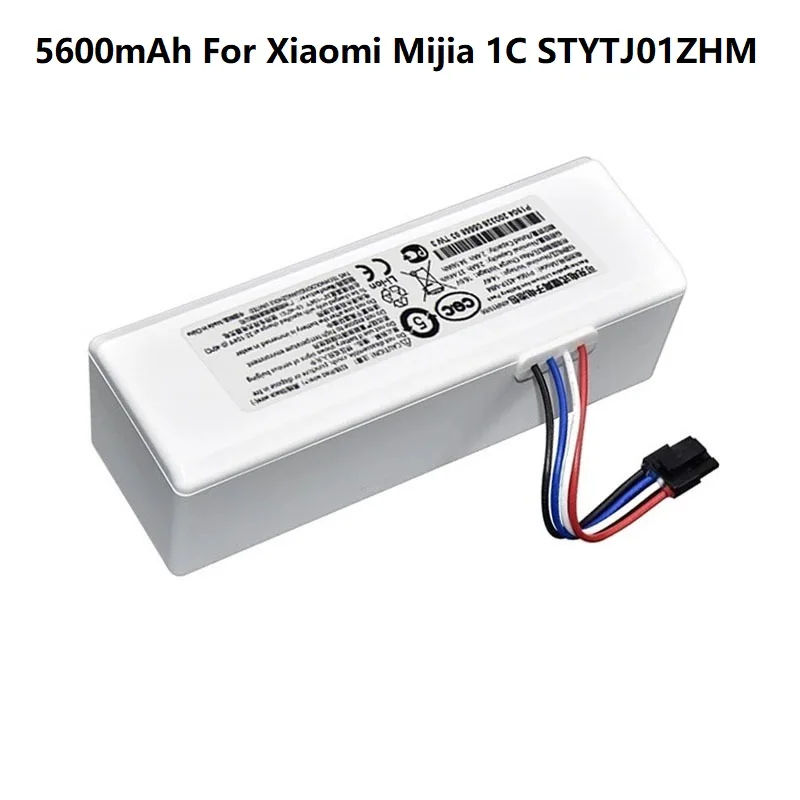 14.4 V 5600mAh Battery For Xiaomi Mijia 1C STYTJ01ZHM Robot Vacuum Mop Cleaner Accessories Parts