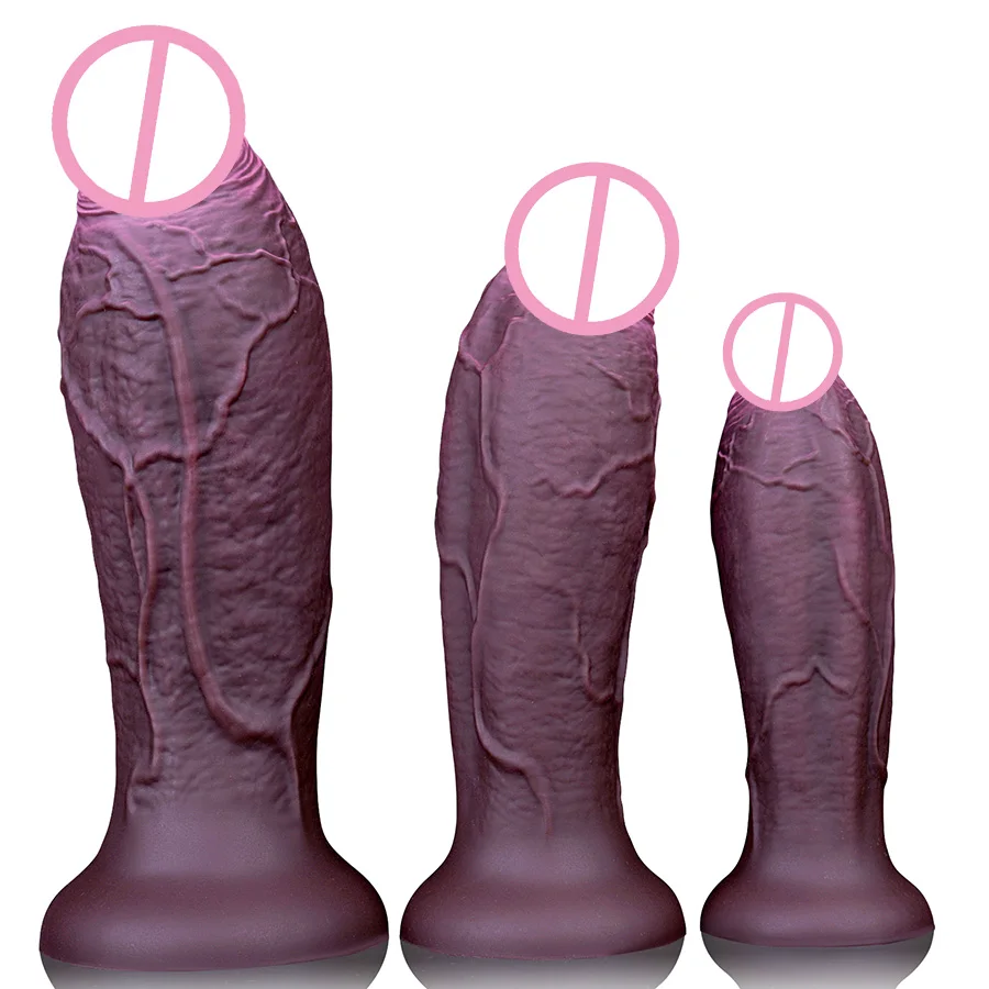 Realistic Huge Thick Dildo Big Dick Soft Silicone Anal Big Penis Masturbation Cock Big Dick Adult Sex Toys For Woman Products18+