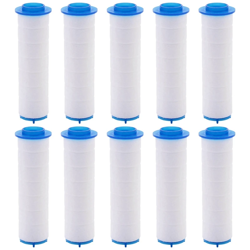 50Pcs Replacement Shower Filter For Hard Water - High Output Shower Water Filter To Remove Chlorine And Fluoride