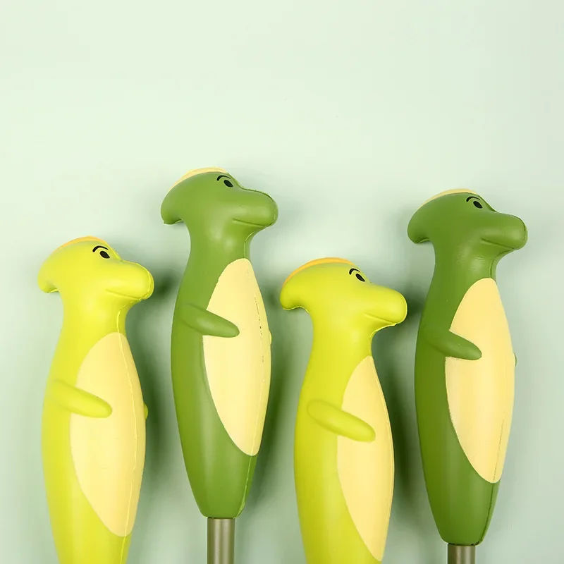 20PCS  Individualized pressure relief stationery pen Simple student Rollerball pen Dinosaur modeling stationery pen