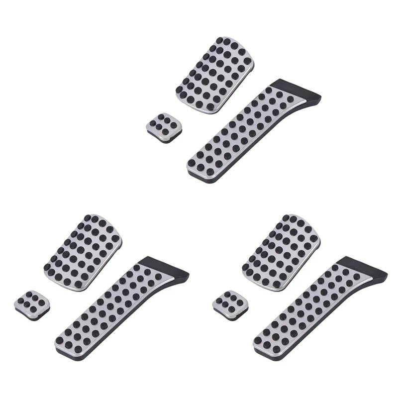 3x-メルセデスベンツ-c-e-s-glk-slk-cls-slクラス-w203-w204-w211-w212w210-amg、アクセルブレーキフットレストパッド-3個