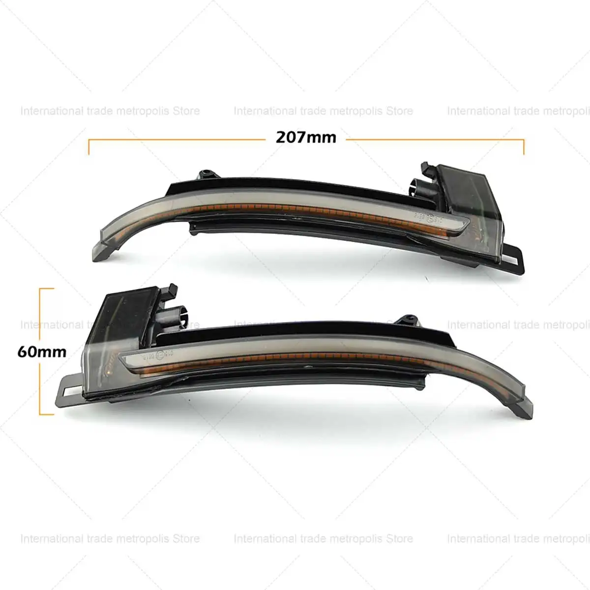 For Audi A4 A5 B8 B8.5 A3 8P Q3 A6 C6 S6 SQ3 A8 D3 8K LED Dynamic Turn Signal Light Flasher Flowing Water Blinker Flashing Light
