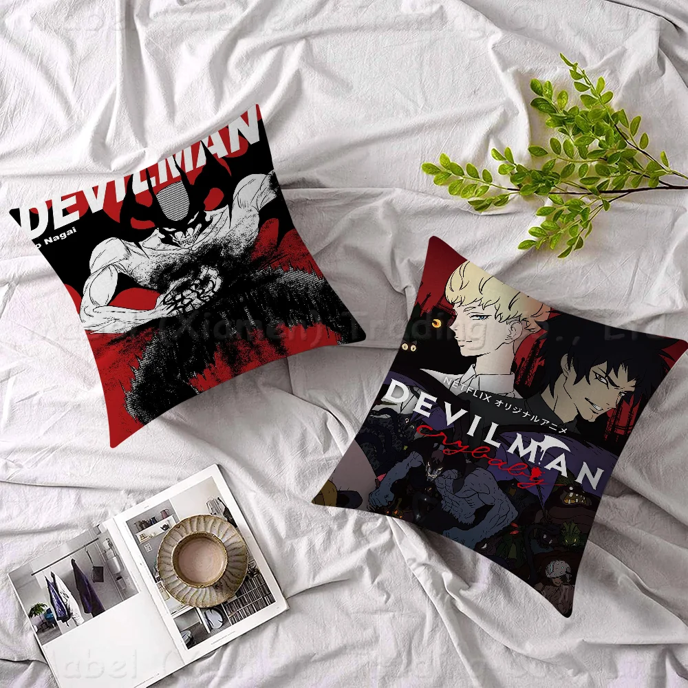 

Anime Devilman Crybaby Cushion Cover Pillowcase Upholstery Sofa Throw Pillow Home Decor Pillowcas