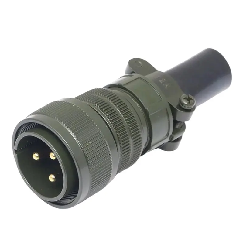 A26F-For MIL-C-5015 Connector 22 Shell Aluminum Alloy Threaded Circular Plug
