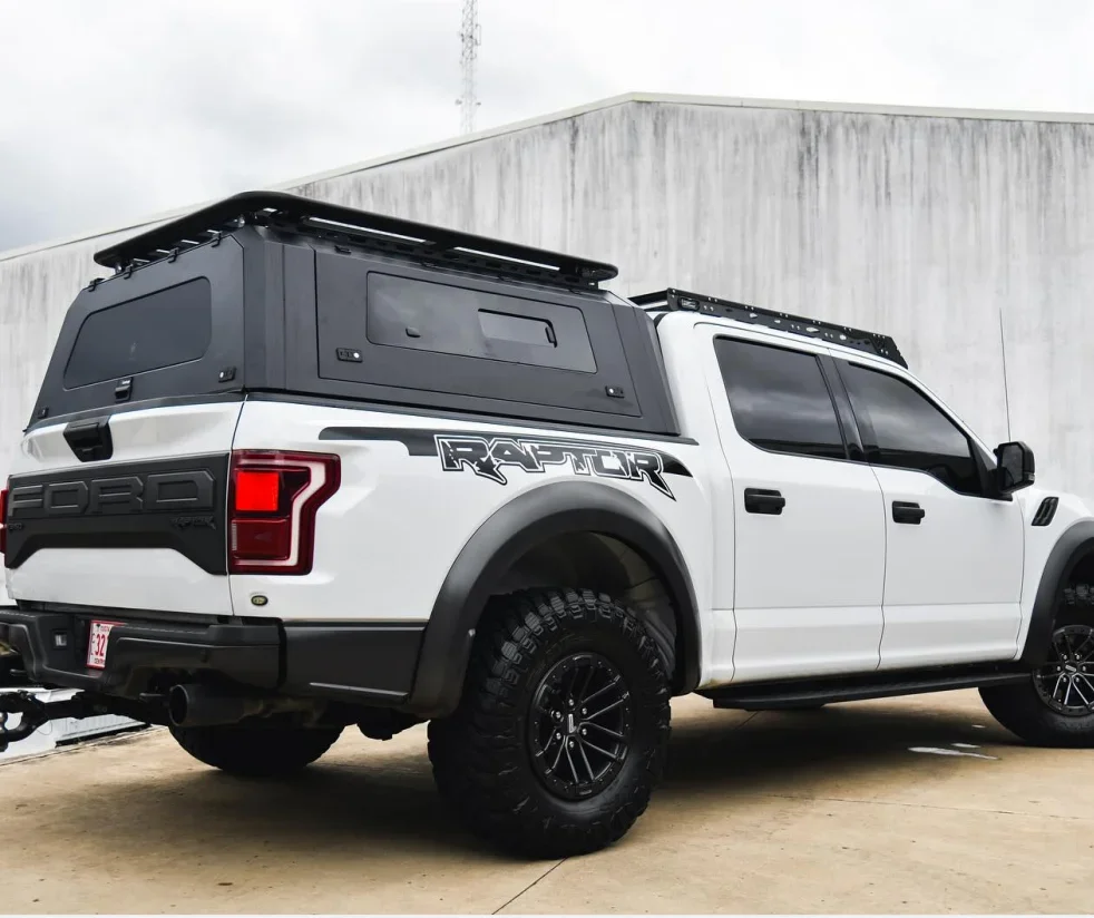 4X4 Accessories truck topper hard out door canopy Ford F150 Raptor siding windows ute canopy garages canopies carports