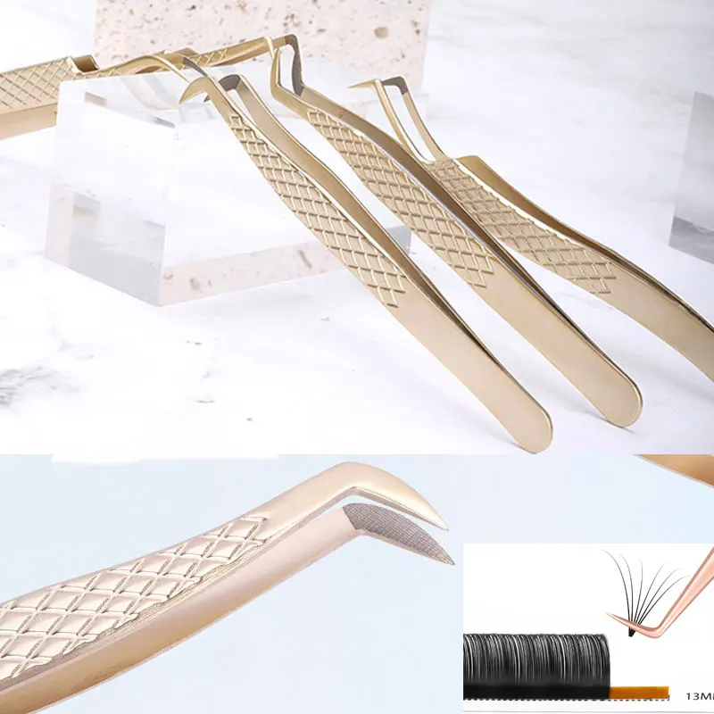 แหนบต่อขนตาแบบแม่นยำ ปลายไฟเบอร์ แยกขนตา นาโน ฮีทเทรตเมนท์ อุปกรณ์ทำเล็บ คลิปหนีบเครื่องสำอาง