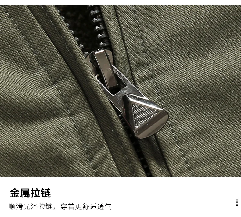 Fleece-Arbeitskleidung, Herrenmäntel, Fleece-verdickte Jacken, Thermo-Armee-Pilotenjacken, Air Force Cargo-Outwear, Windjacke, Herrenjacke