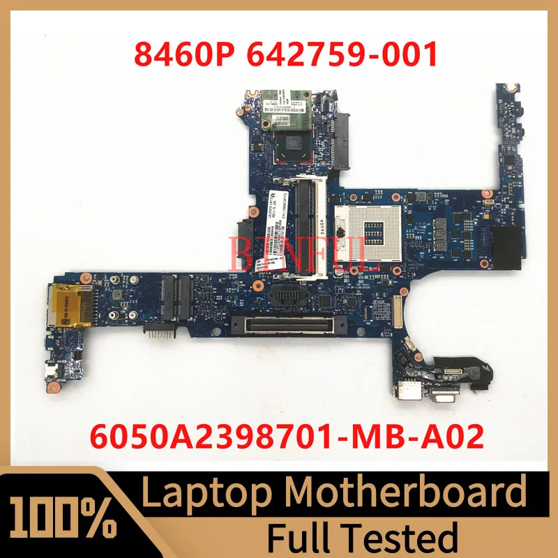 

Mainboard For Probook 8460 8460P 6460B Laptop Motherboard 642759-001 642759-501 642759-601 6050A2398701-MB-A02 100% Full Tested