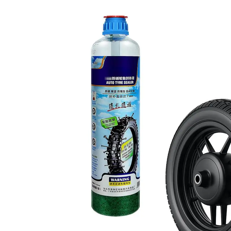 Tire Sealer Flat Tires Leaks Repair Efficient Flat Tyres Prevention Fast Sealing Puncture Repair For Car Motorcycle