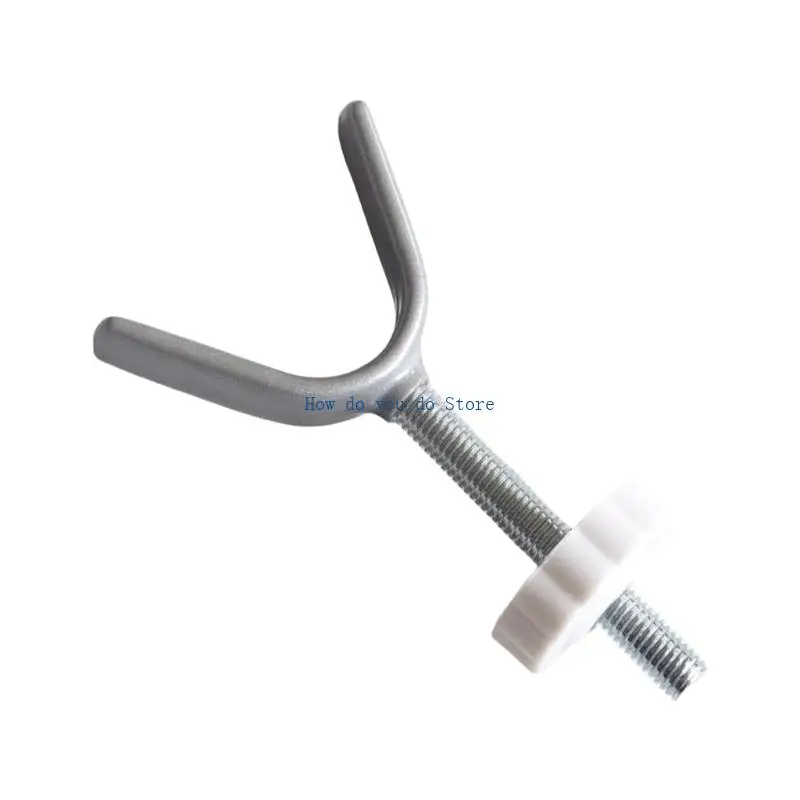 

19QF Set of 2pcs Banister Y Spindle Rods for Child and Pet Safety Gate Feature Easy Installation Mounting Screw Rod & Bolt