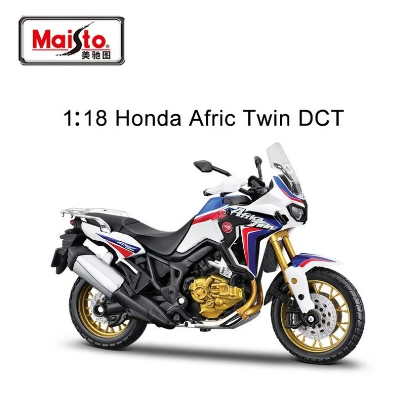 Maisto 1:12 2016 HONDA  Africa Twin DCT-Red Motorcycle Toy Model Alloy Ornament Collection Birthday Gift Office Home Decoration