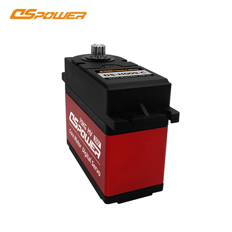 

DSpower 70KG Metal Gear Waterproof Core Motor High Speed Large Torque Digital Servo 300° for RC Cars Trucks Boat Accessories