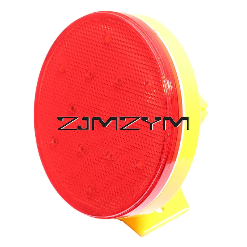 LED Flash Warning Light Round Disk Adjustable Magnet  Safety Flash Light For Road Construction