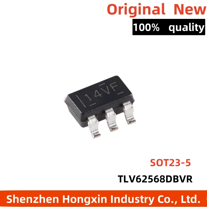 

10 pieces TLV62568DBVR silk screen 14VF SOT23-5 1A high-efficiency buck converter chip