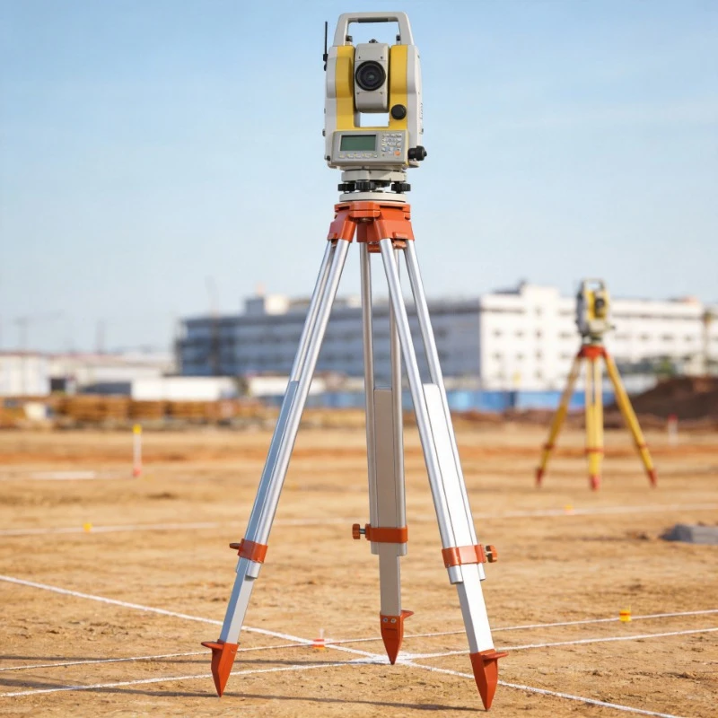 

Штатив из алюминиевого сплава для тахеометра, профессиональная геодезическая стойка, регулируемая высота