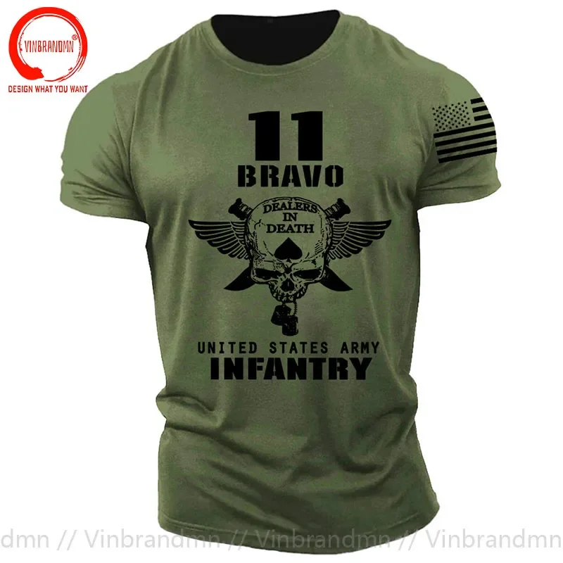 USMC T-shirt US Marines Semper Fidelis Devil Dog Military Force Recon T Shirt Men Cotton Tee USA Army Streetwear Harajuku tshirt