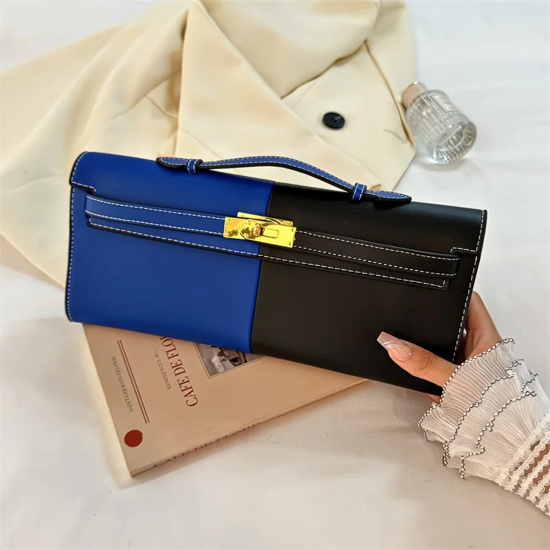 

Роскошная женская кожаная стильная сумка через плечо Элегантная классическая модельерская сумка через плечо для повседневной носки