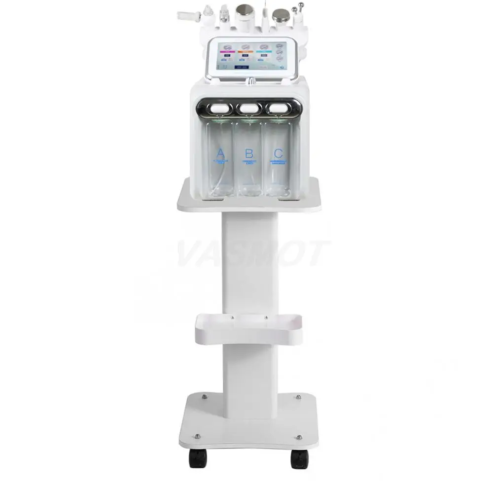 6/7IN1 Hydrogen Oxygen Water Dermabrasion Machine Deep Cleansing Water Jet Diamond Facial Clean Dead Skin Removal For Salon Use