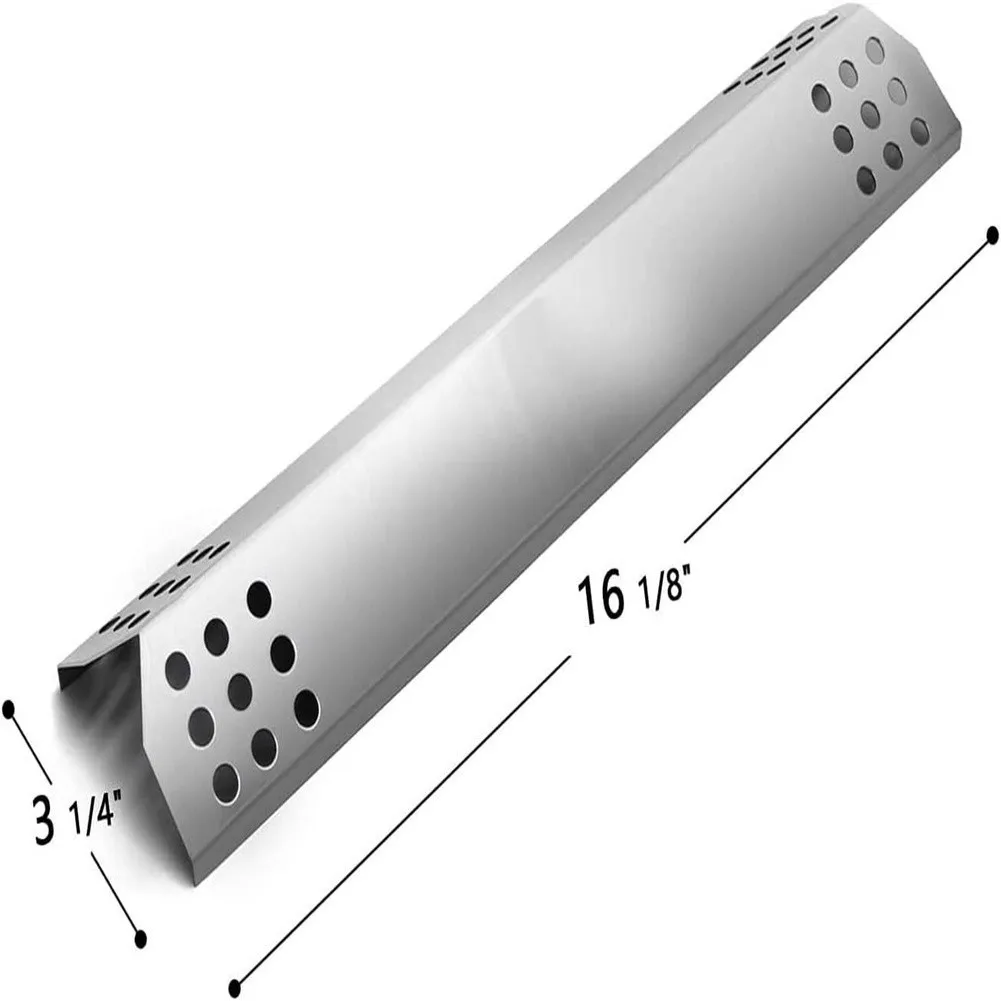 Stainless Iron Heat Plate 720-0336B for JennAir and For Nexgrill Grills Replacement 16 18 x 3 Inches Enamel Coated