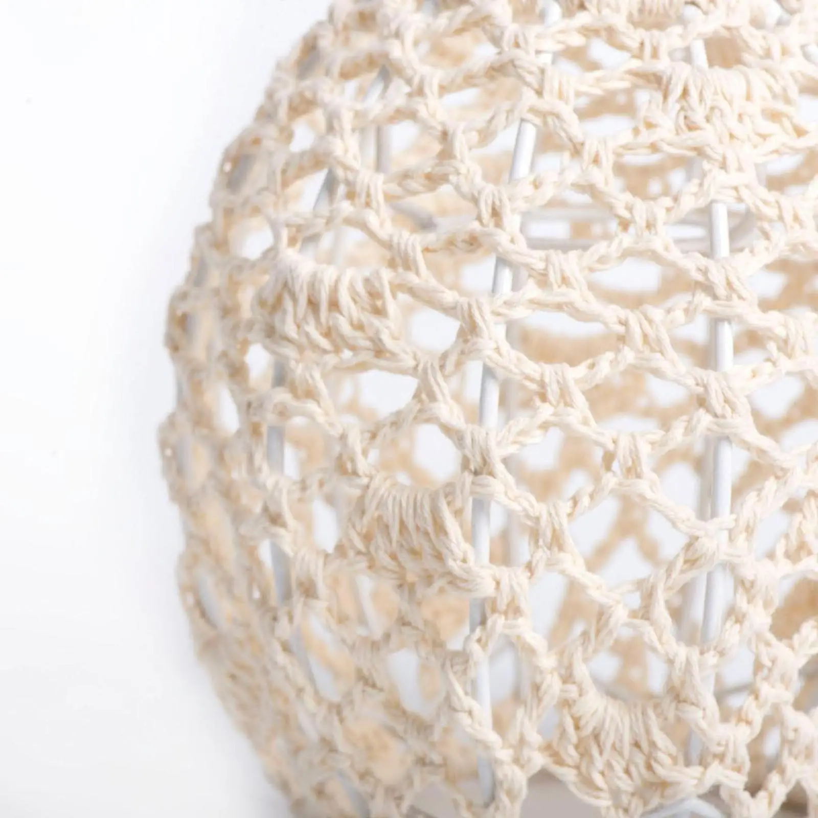 Woven Pendant Lamp Shade, Hanging Lamp Shade, Handwoven Light Cover Pendant Light Shade for Dining Room Hotel House Room
