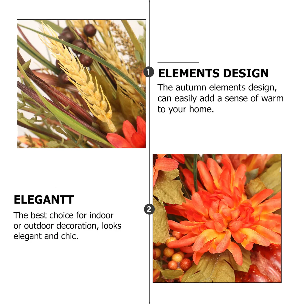 

1Pcs Pumpkin Ornament Creative Simulation Plant Decor for Halloween Party Holiday Home Decoration Indoor Outdoor Use