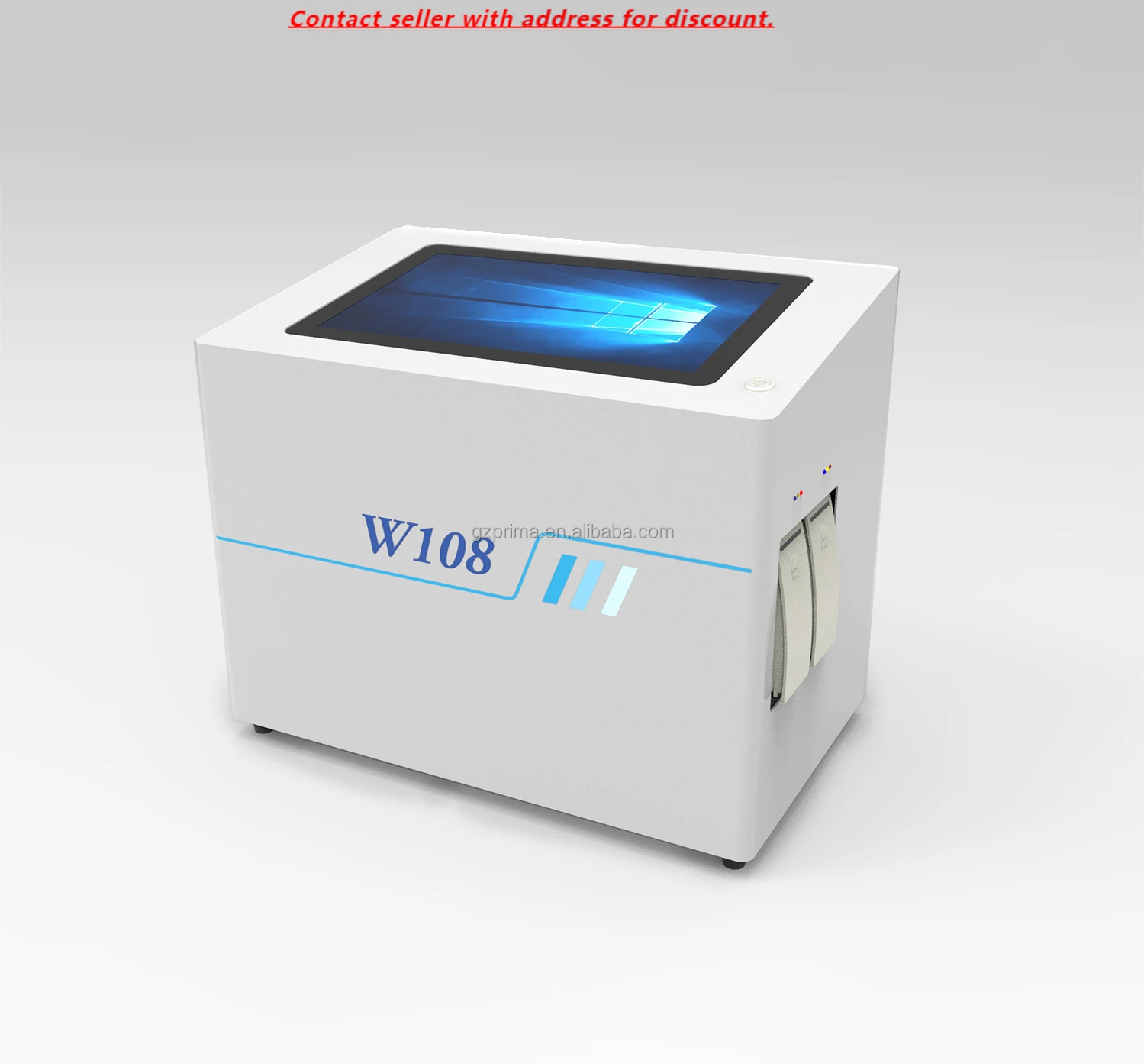 

High Resolution Industrial TIJ Inkjet Printer Large 108mm Character Eco-Solvent For Continuous Wall Cardboard Printing