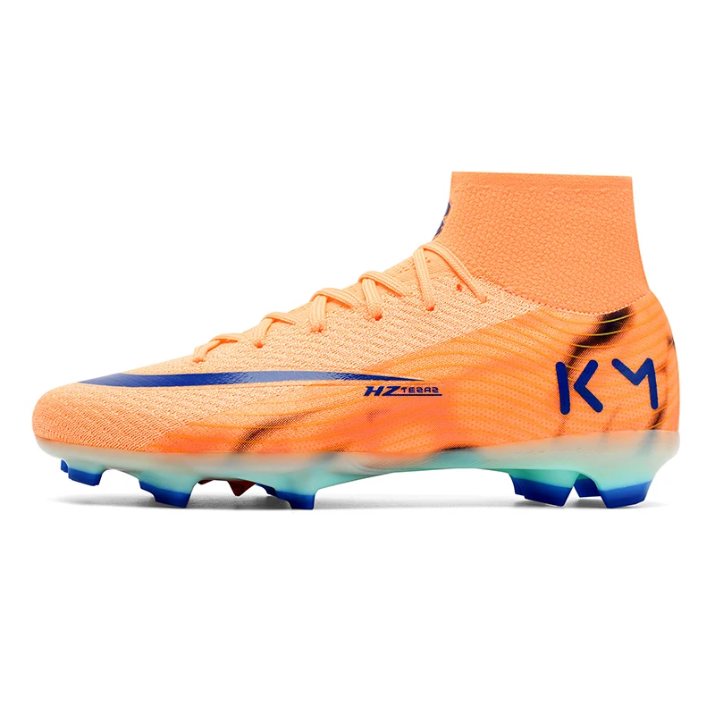 

Профессиональные мужские футбольные бутсы для тренировок TF/FG, спортивные футбольные бутсы для взрослых с длинными шипами, нескользящие футбольные бутсы для мальчиков 35-45