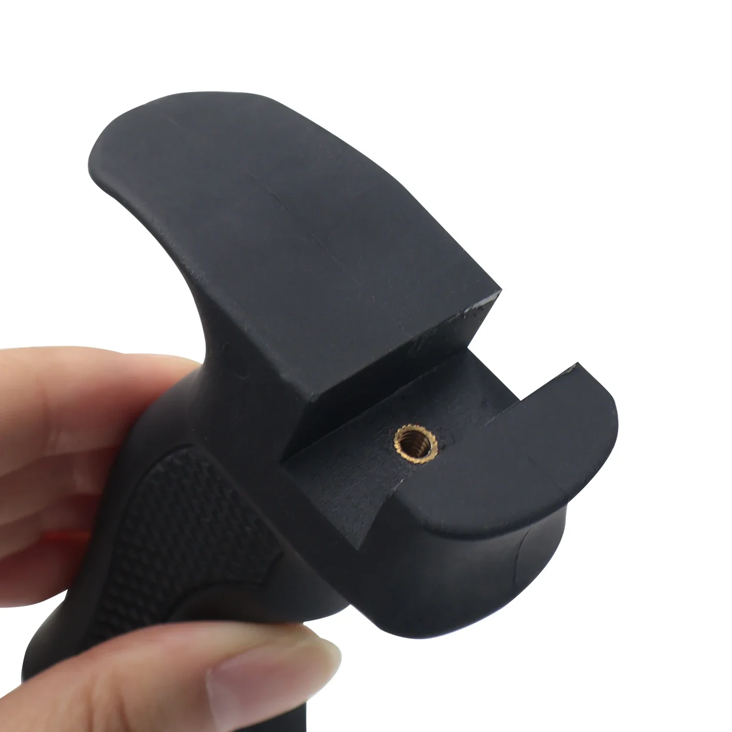 Black High Quality Slingshot Grip Resin Non-slip Slingshot Handle DIY Slingshot Accessories Assembly Slingshot view 5