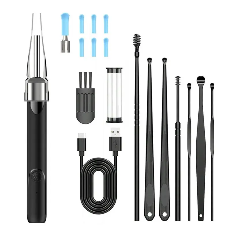 

【ТОЛЬКО СЕГОДНЯ】HD-видеоотоскоп с камерой и пинцетом для безопасного и эффективного удаления загрязнений Health C